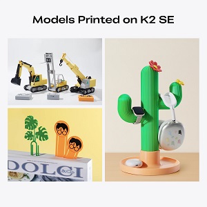Creality K2 SE printged models